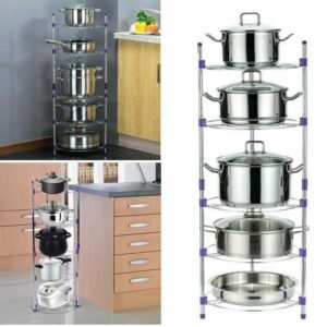 NEW Super Pot Stand 5 Layer Kitchen Pot Organizer